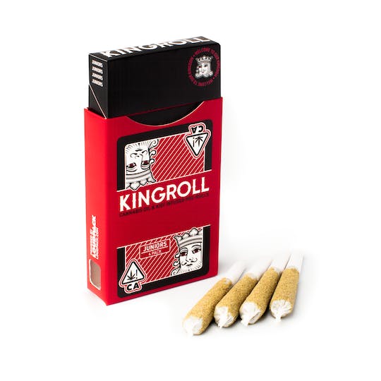Kingroll Juniors | Platinum Kush x Blackberry Kush 4pk (3g)